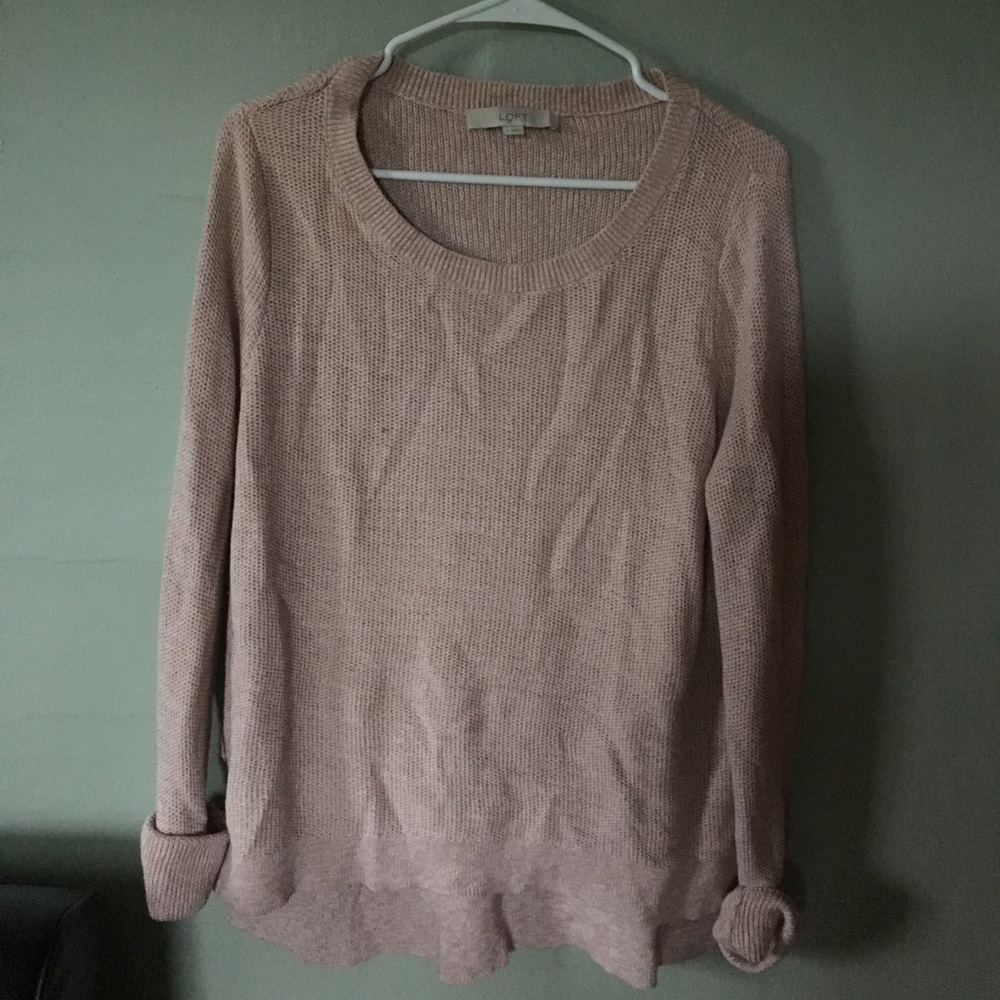 Loft Pink Sweater